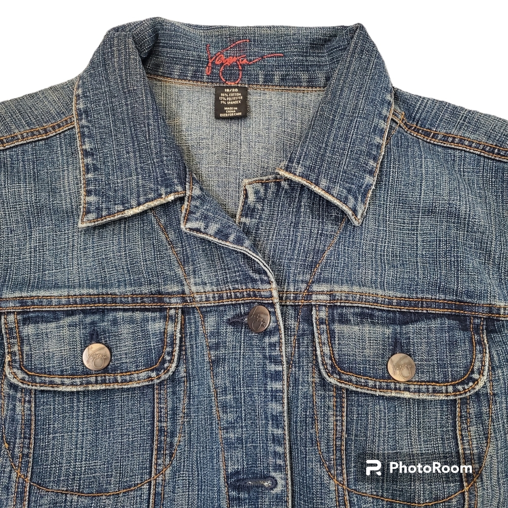 VINTAGE I Lane Bryant I Venezia Jean Jacket
